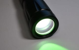 Endurance Flashlight Green Filter On